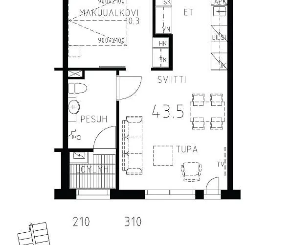 Lost In Lägenhetshotell