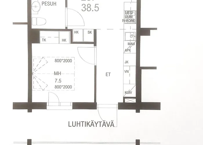 Lägenhetshotell Lost In Levi